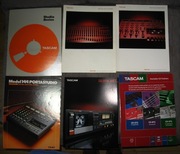 TASCAM - zestaw katalogów i broszur specyfikacyjnych