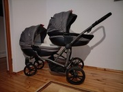 Wózek bliźniak 3w1