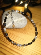 Amulet Ochronny bransoletka onyks hematyt