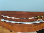 PIĘKNA SZABLA POLSKA HUSSARIA Jessus Maria spes mea, polecam 