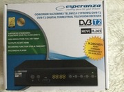 Tuner Dekoder DVB-T2 HEVC H.265 ESPERANZA EV106R
