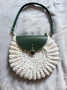 Torebka Oreo, skóra naturalna 