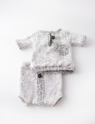 Bluza i osłonka na pieluchę dla noworodka, do sesji zdjęciowych photo props