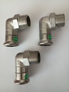 Złączka Kan-therm Inox kolano 90 GZ