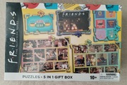 FRIENDS PUZZLES 5 IN 1 GIFT BOX 3160 PUZLI THE TELEVISION SERIES ZESTAW