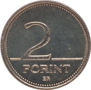 Węgry 2 forint 1993, KM#693