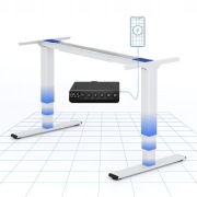 Nowy FLEXISPOT Elektryczny Stelaż Biurka z 2 Silnikami, Regulacja Wysokości