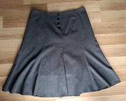 Spódnica Andaro Fashion polski producent rozm. 44 pas 90 cm ciemnopopielata
