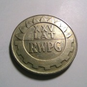 Moneta 20 zł 1974 RWPG