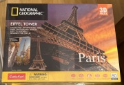 CUBIC FUN PUZZLE 3D National Geographic Paryż Wieża Eiffela