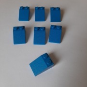 Lego 3298 niebieski Slope 33° 3 x 2