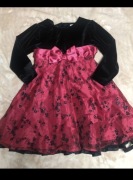 Śliczna wizytowa sukienka 98 cm 2-3 lata