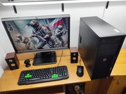 Komputer gamingowy i do pracy.6rdzeni,64GB RAM+RX570 8GB+monitor+akcesoria