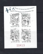 Australia 1994 - historia lotnictwa, AEREOPEX, Słania, czarnodruk