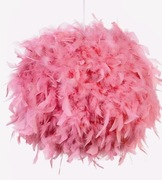 Lampa / klosz Kids – puchaty klosz z piór, easyfit ,feather