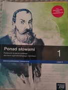 Ponad słowami 1 część 2 podręcznik do języka polskiego liceum i technikum