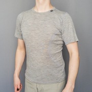 Janus, merino T-shirt, szara, rozmiar S  