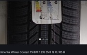 Continental wintercontact 870p 235 55 19  XL H ts870p opor B suv