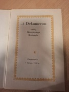 Program Teatr Narodowy Dekameron Boccaccio reż. Hanuszkiewicz