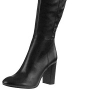 NESSI KOZAKI ZA KOLANO SKÓRA CZARNE 40