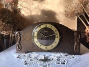 Zegar komodowy JUNGHANS 1937 werk W278 art deco loft