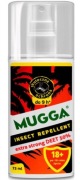 MUGGA SPRAY STRONG 50% DEET NA KLESZCZE KOMARY, TROPIKALNE 75ml DW 5 lat