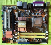 Płyta gł. ASUS P5KPL-CM, z procesorem INTEL Core 2 Duo E7300 2,66 GHz