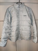 Kurt Muller kurtka typu puffer L 40 błękitna baby blue damska 