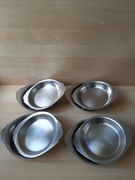 Zestaw 8 profesjonalnych naczyń Halco 18-8 s/s do zapiekania i podawania 