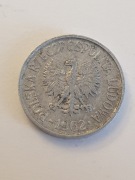 moneta 5 gr z 1962r bez znaku menniczego