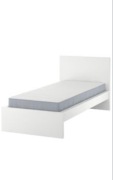 Łóżko Malm 90x200 Ikea