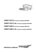 FENDT instrukcja kombajny zbożowe 5270C 6300C