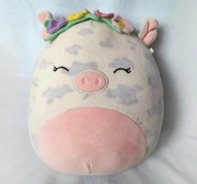 Maskotka Squishmallows pluszowa Świnka Rosie the Pig w wianku 19cm