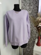 Bluza damska  oversize fioletowa liliowa  luźniejs