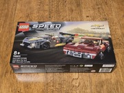 LEGO 76903 Samochód wyścigowy Chevrolet Corvette C8.R i 1968 Corvette