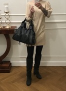 Czarna torebka Solar 100% skóra