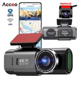 Kamera samochodowa 4K + tylna kamera