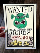 Plakat format A4 kodak 200 g błyszczący Shrek 