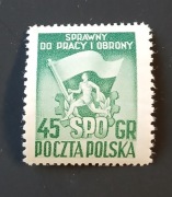 Fi* 568 czysty, z podlepką. Rok emisji 1951