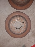 Tarcze hamulcowe komplet BMW E39 530D 