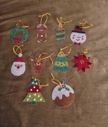 Bombki zawieszki Boże Narodzenie