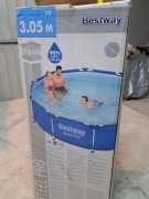 Basen stelazowy kompletny (pompka + nakrycie)