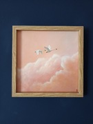 Plakat Fineart 50x50 reprodukcja obraz prezent na Święta ślub zareczyny