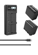 Smallrig zestaw akumulatorów z ładowarką NP-F970