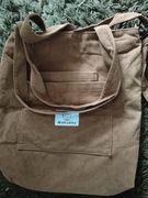 Makukke Damska sztrukowa torba na ramię, kawa