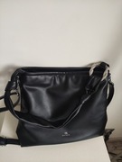 Torebka na ramię z ozdobą z cyrkonii 