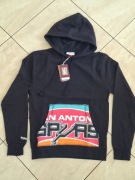 Bluza męska Mitchell & Ness NBA San Antonio Sprus z kapturem 