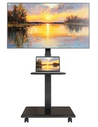 Stojak mobilny na telewizor 32-75cali do 50kg Ecotiny czarny