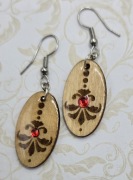 Etno boho folk kolczyki kryształki Fashion Jewelry modne y2k hippie