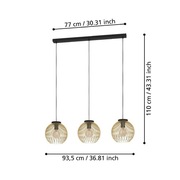 VENEZUELA Lampa wisząca